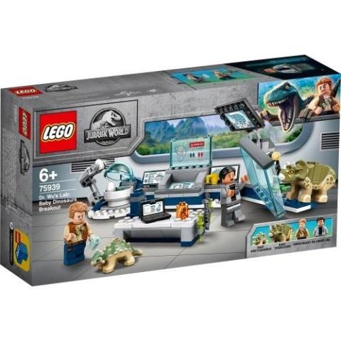 Lego JURASSIC WORLD 75939 Laboratorium doktora Wu