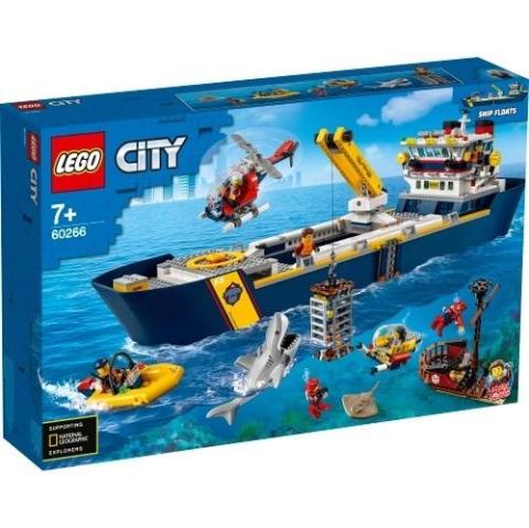 Lego CITY 60266 Statek badaczy oceanu