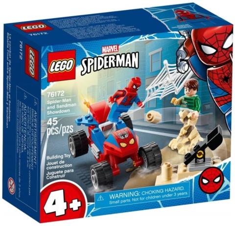 Lego SUPER HEROES Pojedynek Spider-Man vs Sandman