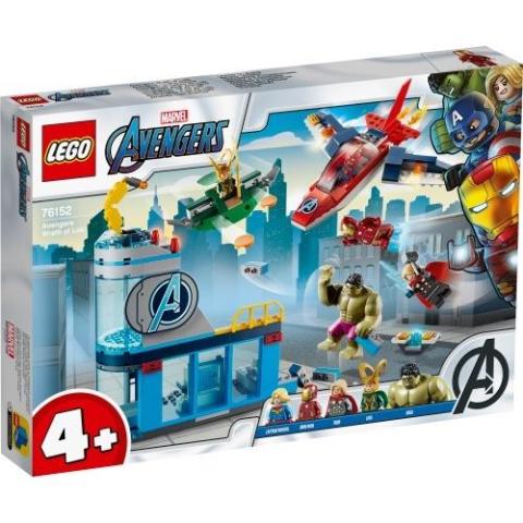 Lego SUPER HEROES 76152 Avengersi - gniew Lokiego