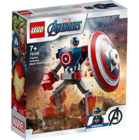 Lego SUPER HEROES Opancerzony mech Kpt. Ameryki