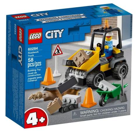 Lego CITY 60284 Pojazd do robót drogowych