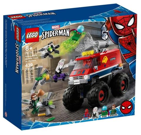 Lego SUPER HEROES 76174 Monster truck Spider-Mana