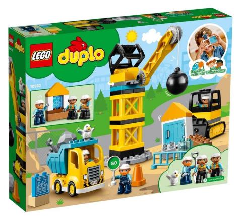 Lego DUPLO 10932 Rozbiórka kulą wyburzeniową