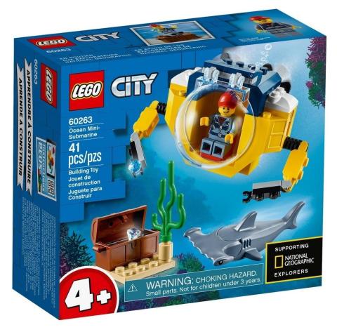 Lego CITY 60263 Oceaniczna miniłódź podwodna