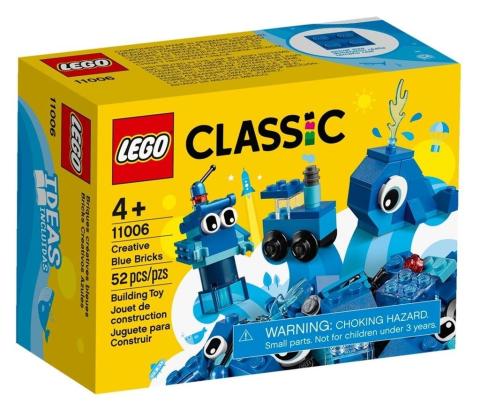 Lego CLASSIC 11006 Niebieskie klocki kreatywne