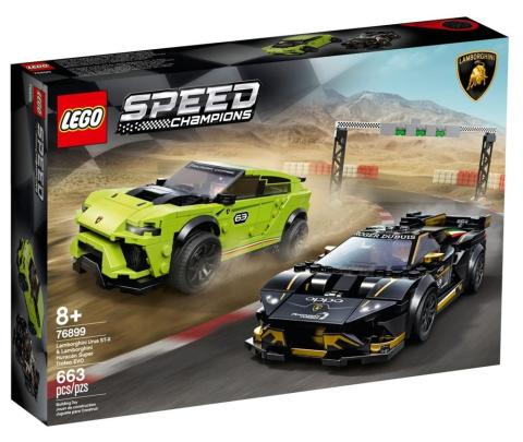 Lego SPEED CHAMPIONS 76899 Lamborghini Urus&Huracn