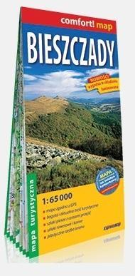 Comfort! map Bieszczady 1:65 000 mapa turystyczna