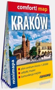 Comfort! map Kraków 1:20 000 minimapa