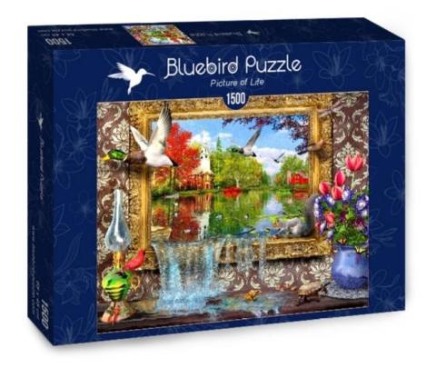 Puzzle 1500 Obraz pełen życia