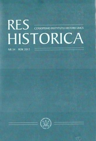 Res Historica T.34