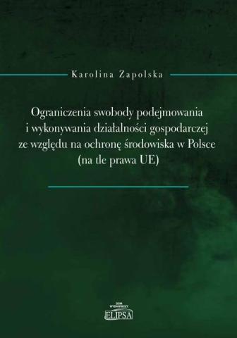 Ograniczenia swobody podejmowania i wykonywania...