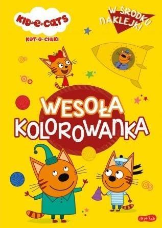 Kot-o-ciaki. Wesoła kolorowanka