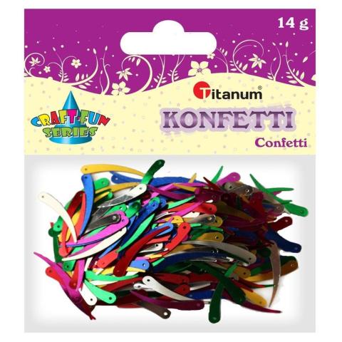 Konfetti kość słoniowa mix 14g