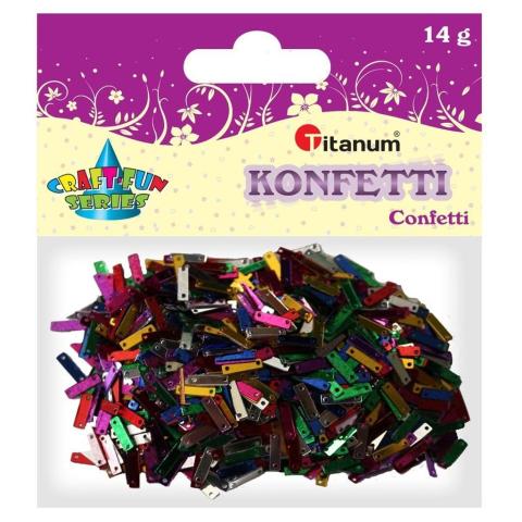 Konfetti paski mix 14g