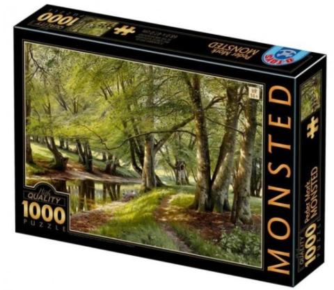 Puzzle 1000 Peder Mork Monsted, Lato w lesie