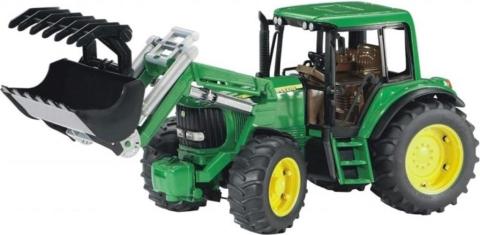 Traktor John Deere 6920 z ładowarką czołową