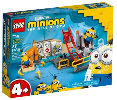 Lego MINIONS 75546 Minionki w laboratorium Gru