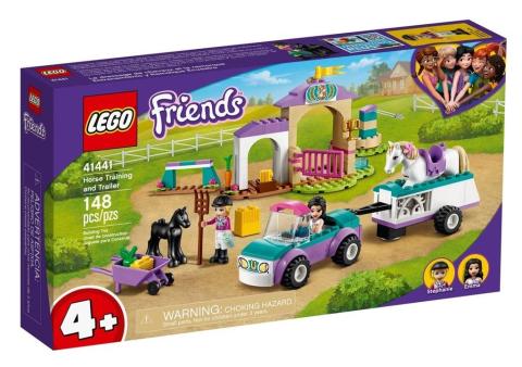 Lego FRIENDS 41441 Szkółka jeździecka i przyczepa