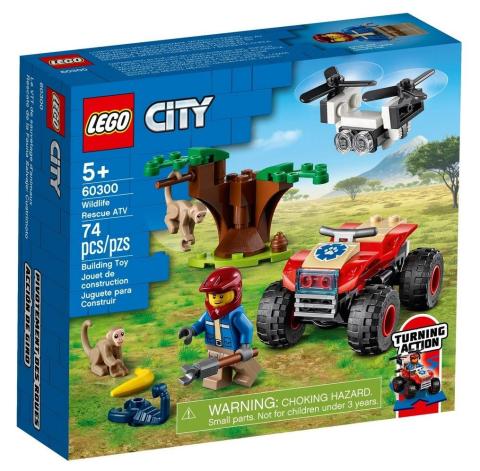 Lego CITY 60300 Quad ratowników dzikich zwierząt