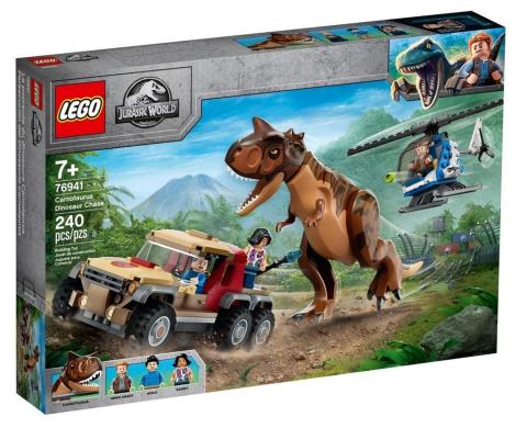 Lego JURRASIC WORLD 76941 Pościg za karnotaurem