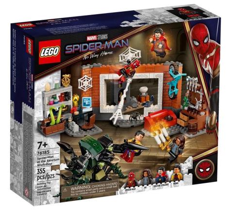 Lego SUPER HEROES Spider-Man w warsztacie Sanctum