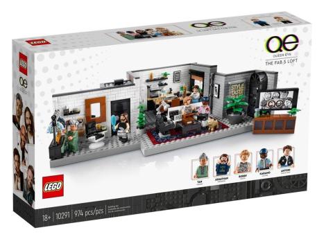 Lego 10291 Queer Eye - Mieszkanie Fab Five