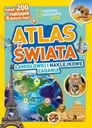 National Geographic Kids. Atlas świata. Łamigłówki
