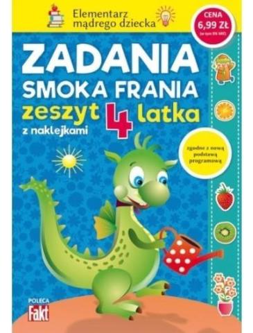 Zeszyt 4-latka. Elementarz mądrego dziecka