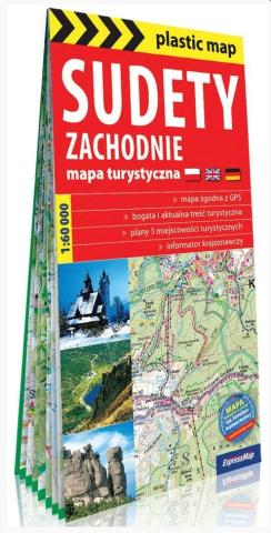 Plastic map Sudety Zachodnie 1:60 000 (folia)