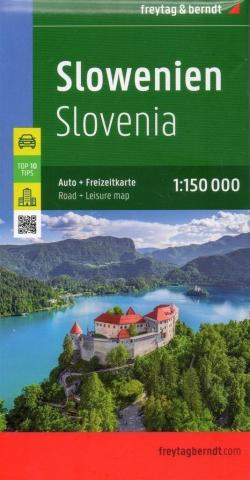 Mapa samochodowa - Słowenia 1:150 000