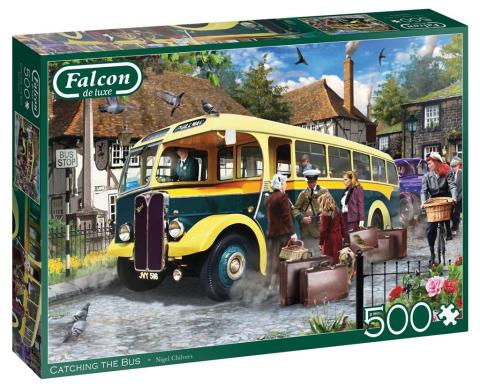 Puzzle 500 Falcon Podróż autobusem G3