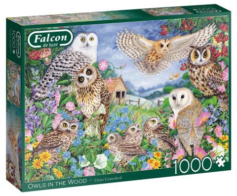 Puzzle 1000 Falcon Sowy G3