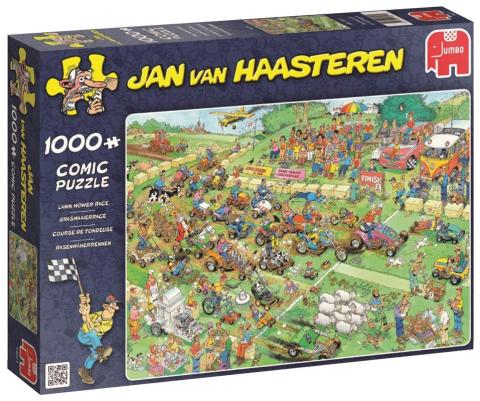 Puzzle 1000 Haasteren Wyścig kosiarek G3