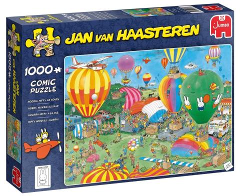 Puzzle 1000 Haasteren Urodziny maskotki Miffy G3