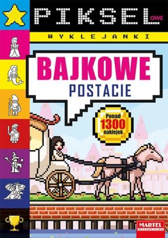 Pikselowe wyklejanki - Bajkowe postacie