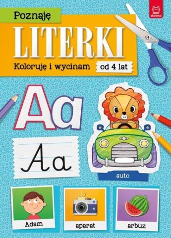 Poznaję literki. Koloruję i wycinam