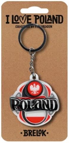 Brelok I love Poland Polska ILP-BRE-A-PL-01