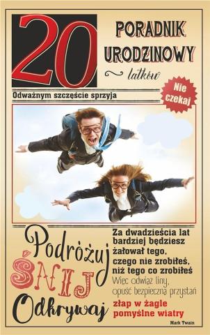 Kartka okolicznościowa Urodziny 20 U70