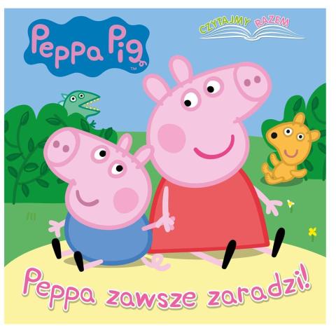 Peppa Pig. Czytajmy razem. Peppa zawsze zaradzi!