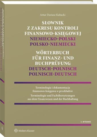 Słownik z zakresu kontroli finansowo-księgowej