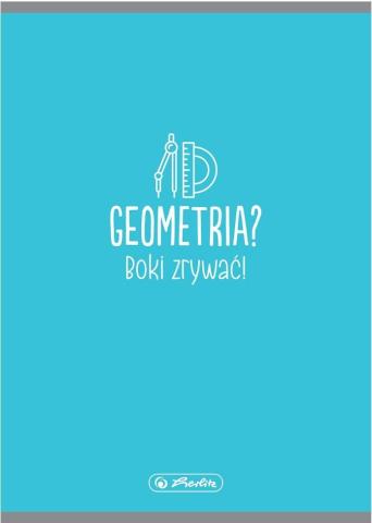 Zeszyt A5/32K gładki Geometria (10szt)