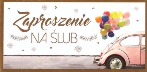 Zaproszenie Ślub Z111 (10szt.)