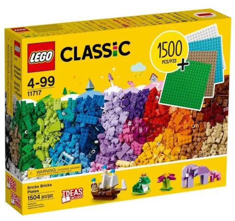 Lego CLASSIC 11717 Klocki, klocki, płytki