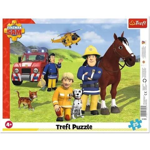 Puzzle ramkowe 25 Zawsze na straży TREFL