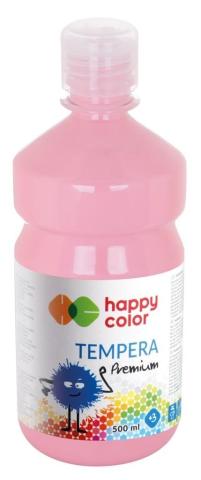 Farba tempera Premium 500ml różowa HAPPY COLOR