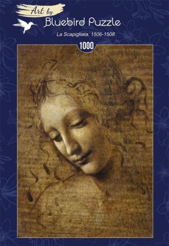 Puzzle 1000 Leonardo Da Vinci, La Scapigliata