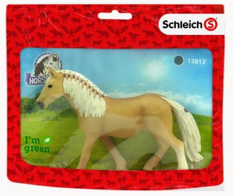 Klacz rasy Haflinger saszetka