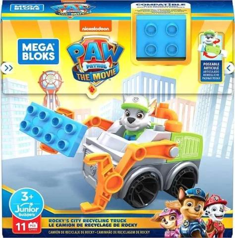 Mega Bloks Psi Patrol Śmieciarka Rocky'ego