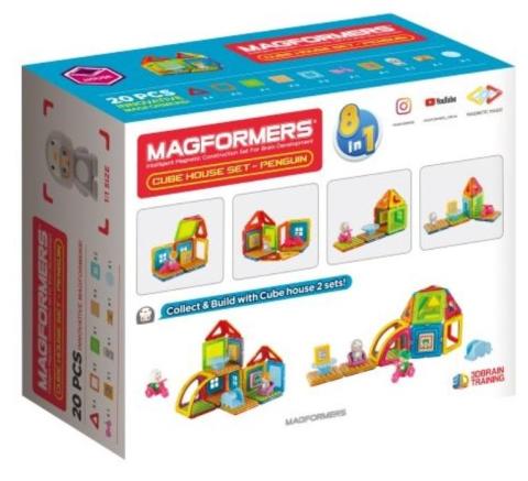 Magformers Cube House Pingwin